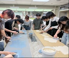 實際操作學習特殊漆上色工法圖片
