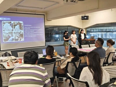 說明:同學的最後成果發表圖片