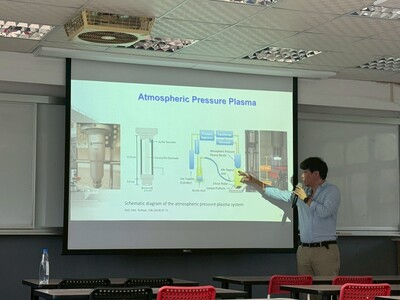 【A1-3】114.12.12 化生系114-1「專題討論」專題講座 -「Cold Plasma Processes for the Preparation of Functional Surfaces and Biomaterials」圖片
